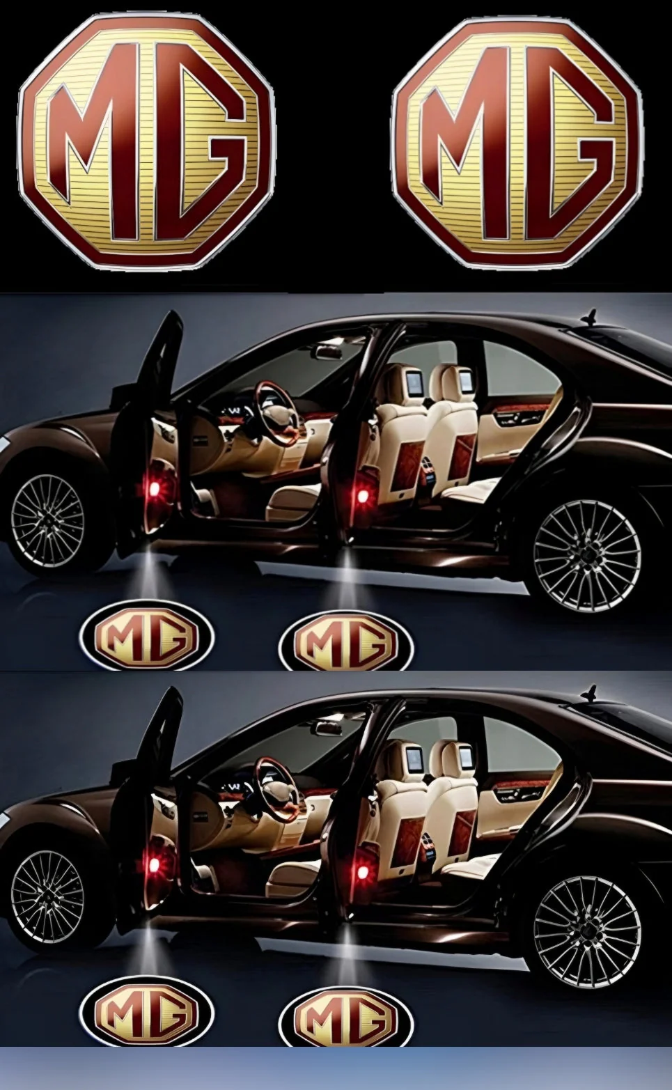 Wireless LED Car Adhesive Door Logo Projector : Make Your Ride More Luxurious🚗 - Image 15