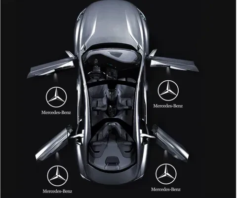 Wireless LED Car Adhesive Door Logo Projector : Make Your Ride More Luxurious🚗 - Image 3