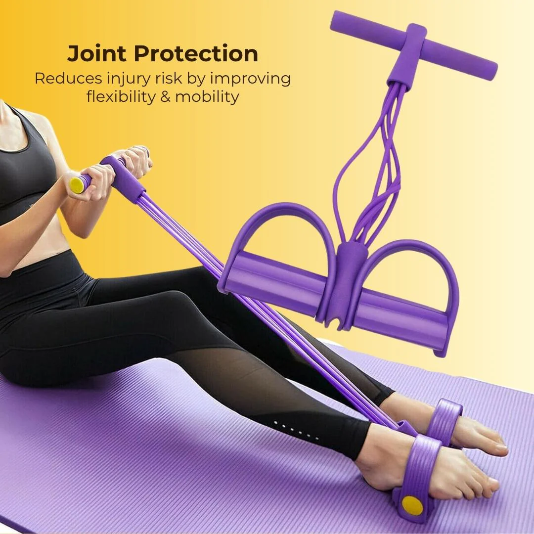 Pedal Puller Fitness Resistance Band : Get in shape by using this Just 15 Mins A Day With FREE 30 Day Fitness Guide - Image 3
