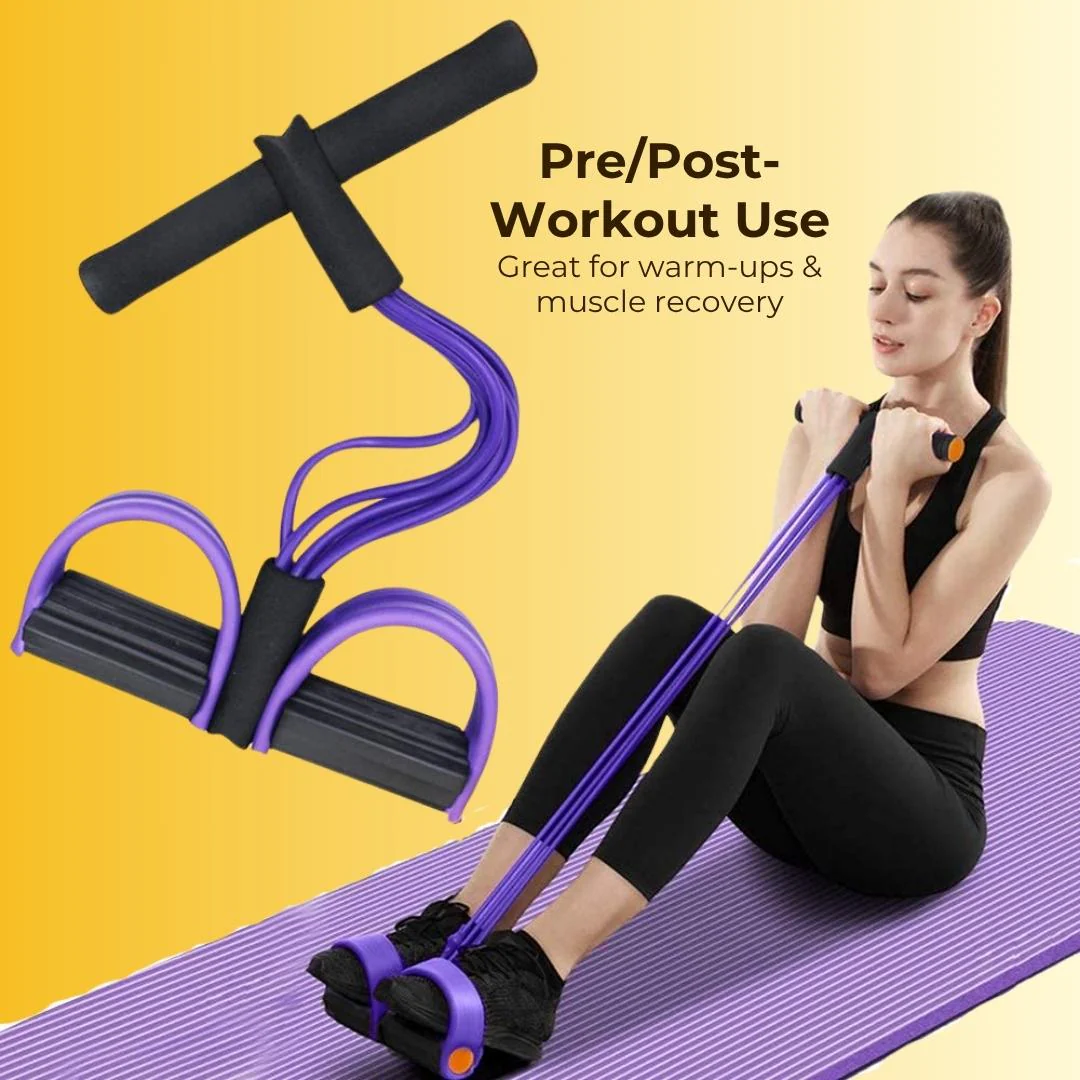 Pedal Puller Fitness Resistance Band : Get in shape by using this Just 15 Mins A Day With FREE 30 Day Fitness Guide - Image 5