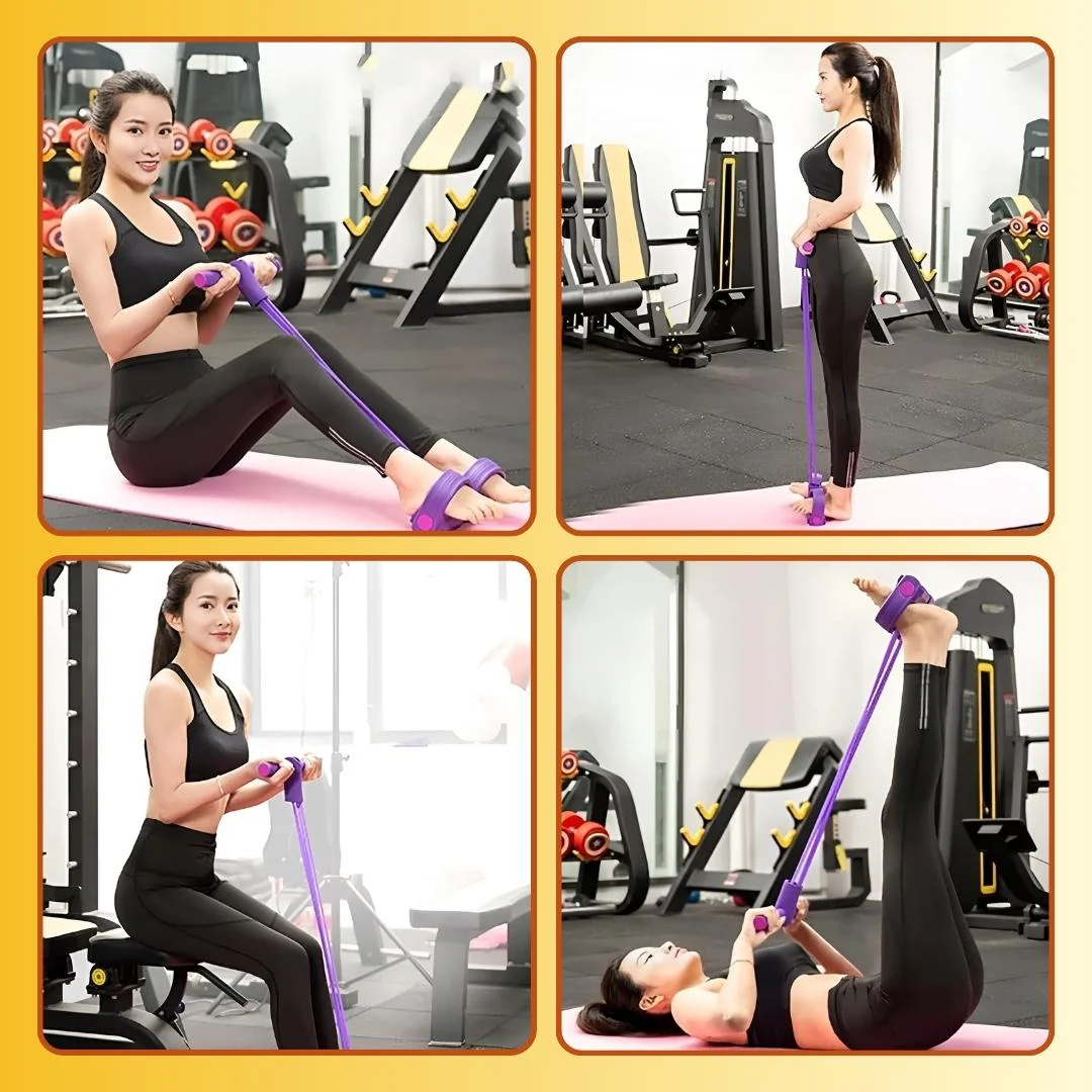 Pedal Puller Fitness Resistance Band : Get in shape by using this Just 15 Mins A Day With FREE 30 Day Fitness Guide - Image 6